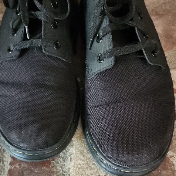 Dr. Martens Black Combs Men’s Lace-Up Boots Lightweight Nylon Leather main image 6